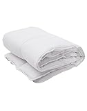 SleepAA Relleno Edredón para funda nórdica para cuna 60x120 Color blanco 300 gr Antialérgico Antiácaros Tacto pluma Tamaño 100x120 cm Otoño Invierno Fabricado en España