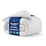 Edredon Cama 90 Relleno nórdico Invierno 135x200 cm - Edredones nórdico para Camas Edredón Acolchado Suave y Transpirable Blanco Colcha de Microfibra