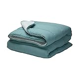 Pikolin Home - Edredón/Relleno Nórdico Hipoalergénico de Fibra, Tacto Pluma, Otoño-Invierno, 300 gr/m², 240 x 220 cm - Cama 150/160 (Todas Las Medidas), Verde