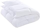 - Duvet - Relleno Edredón Nórdico Cama 160 Y 180 Blanco 400 gramos Alta Gama Tacto Pluma Super Suave Medida Total 260 X 240 Centimetros