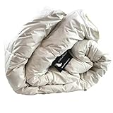 SofficePiuma - Plumex - Edredón para cama individual, Art Canazei, 350 g, 4 puntos de calor, 155 x 200 cm individual