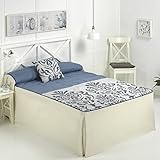 Lanovenanube - Edredón Ximena Cama 135 - Color Beig