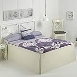 Lanovenanube - Edredón LEIRE Cama 135 - Color Gris