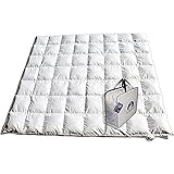 Nordream - Dolomitas Edredón Nórdico 90 plumón, 220 x 240, Grosor 200 gr/m²