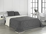 Nh Novotextil Hogar NORDICO, Gris, Cama de 90 (180x260), 2