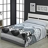 Lanovenanube - Conforter LEIRE Cama 135 - Color Gris